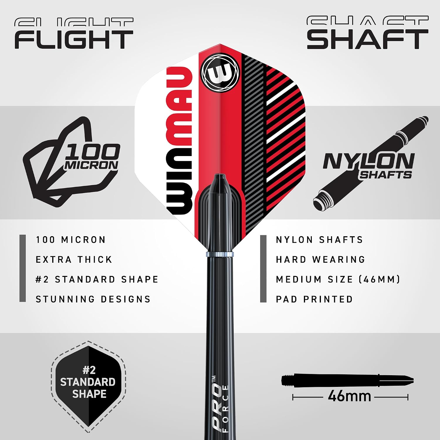 Detalle de Winmau Masters Pro Dartscheibe mit Oche-Linie – Steeldarts-Set, Sisal, Ultra-dünnes Drahtsystem