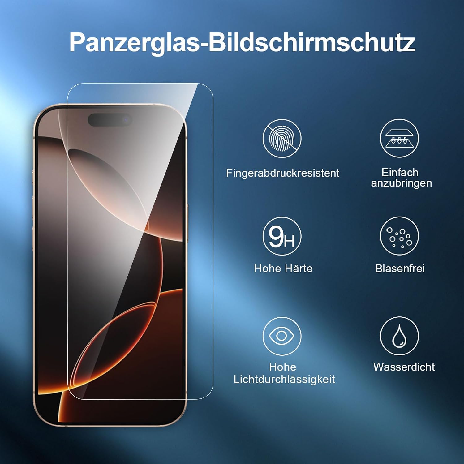 Thumbnail 3 de NEW'C 3er Pack Panzerglas 6,3 Zoll