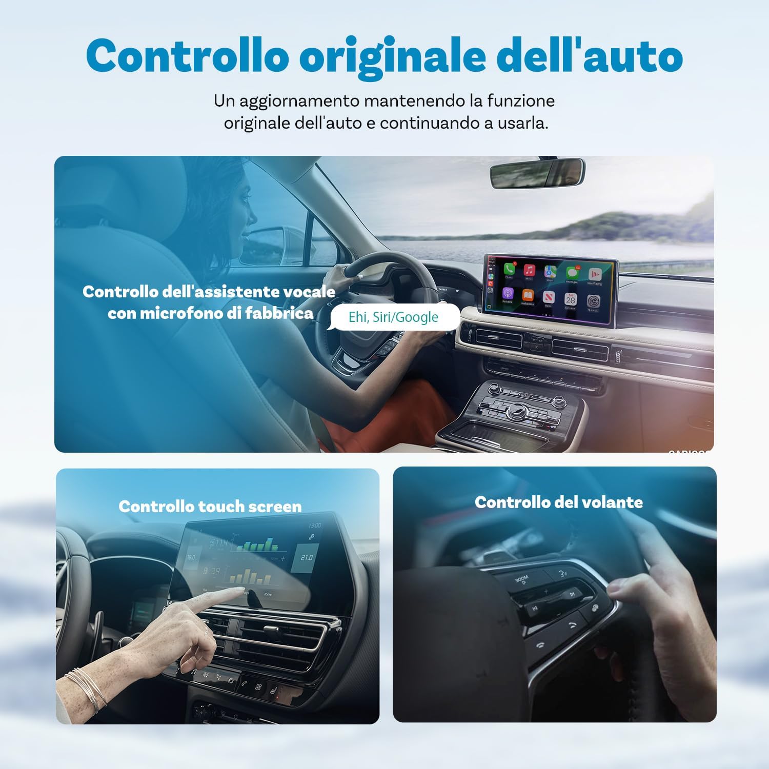 Thumbnail 3 de OTTOCAST Mini 2025 Adattatore CarPlay Wireless