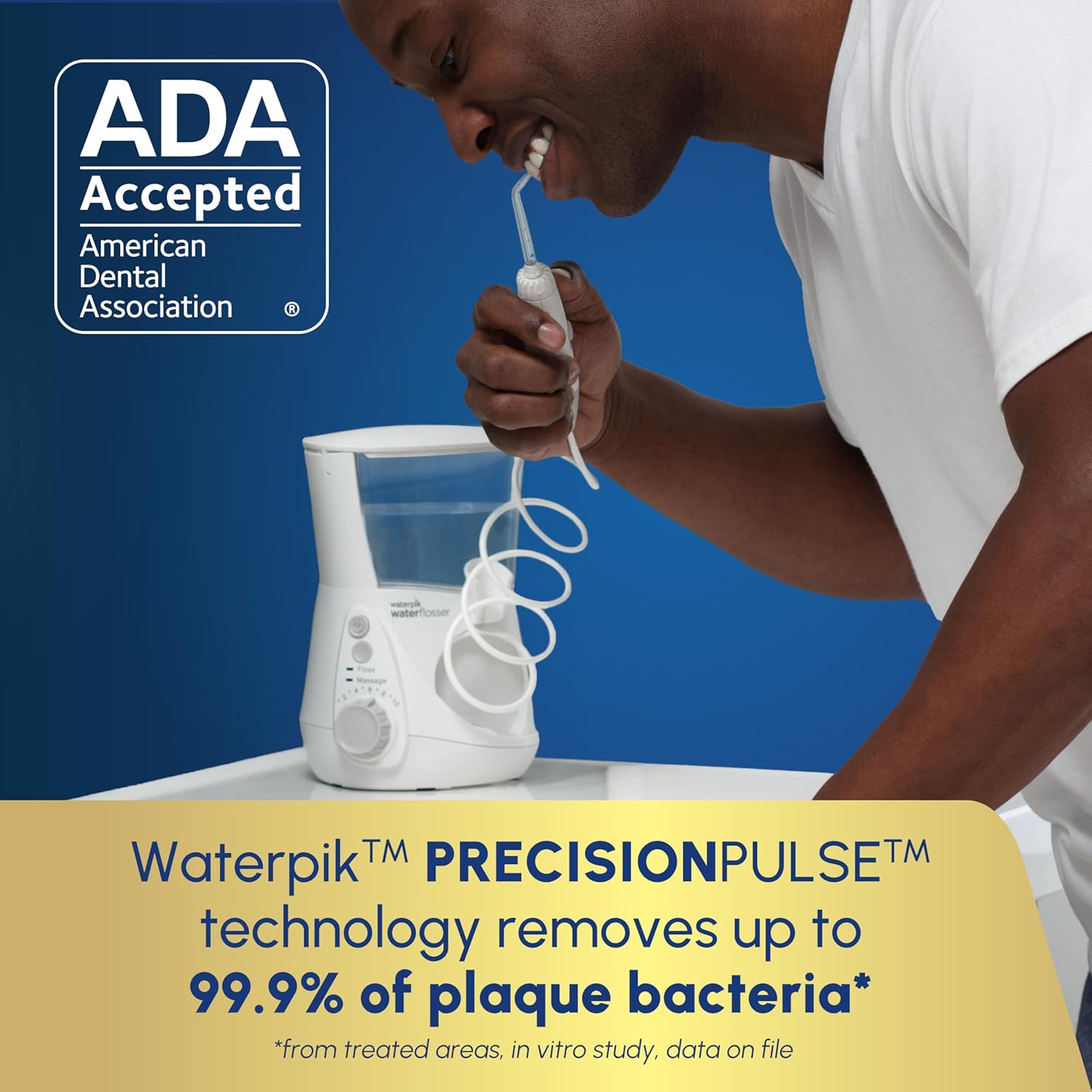 Detalle de Waterpik Aquarius water flosser 10 settings 🦷