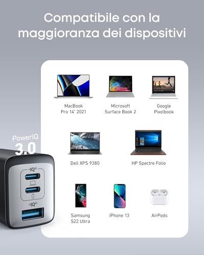 Thumbnail 6 de Anker Caricatore USB C rapido 735 (Nano II 65W) – Pod a 3 Porte PPS