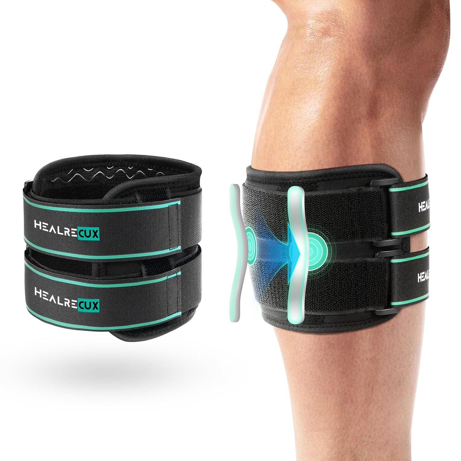 Detalle de Sciatica nerve brace with 2 pads