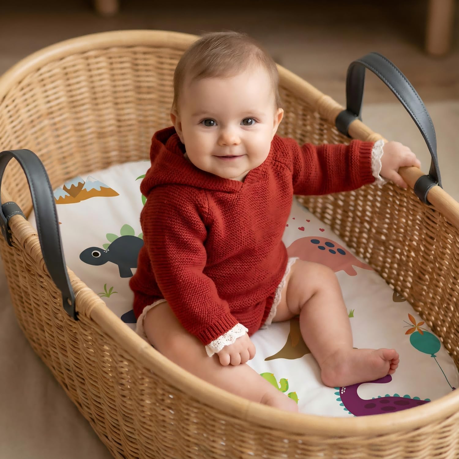 Detalle 2 de Bassinet Sheets, 4-Pack