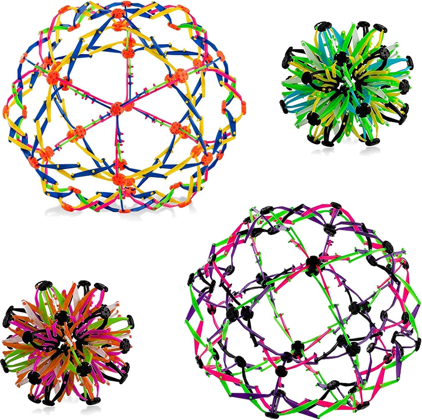 Detalle de 4E's Novelty Expandable Breathing Ball 4-Pack