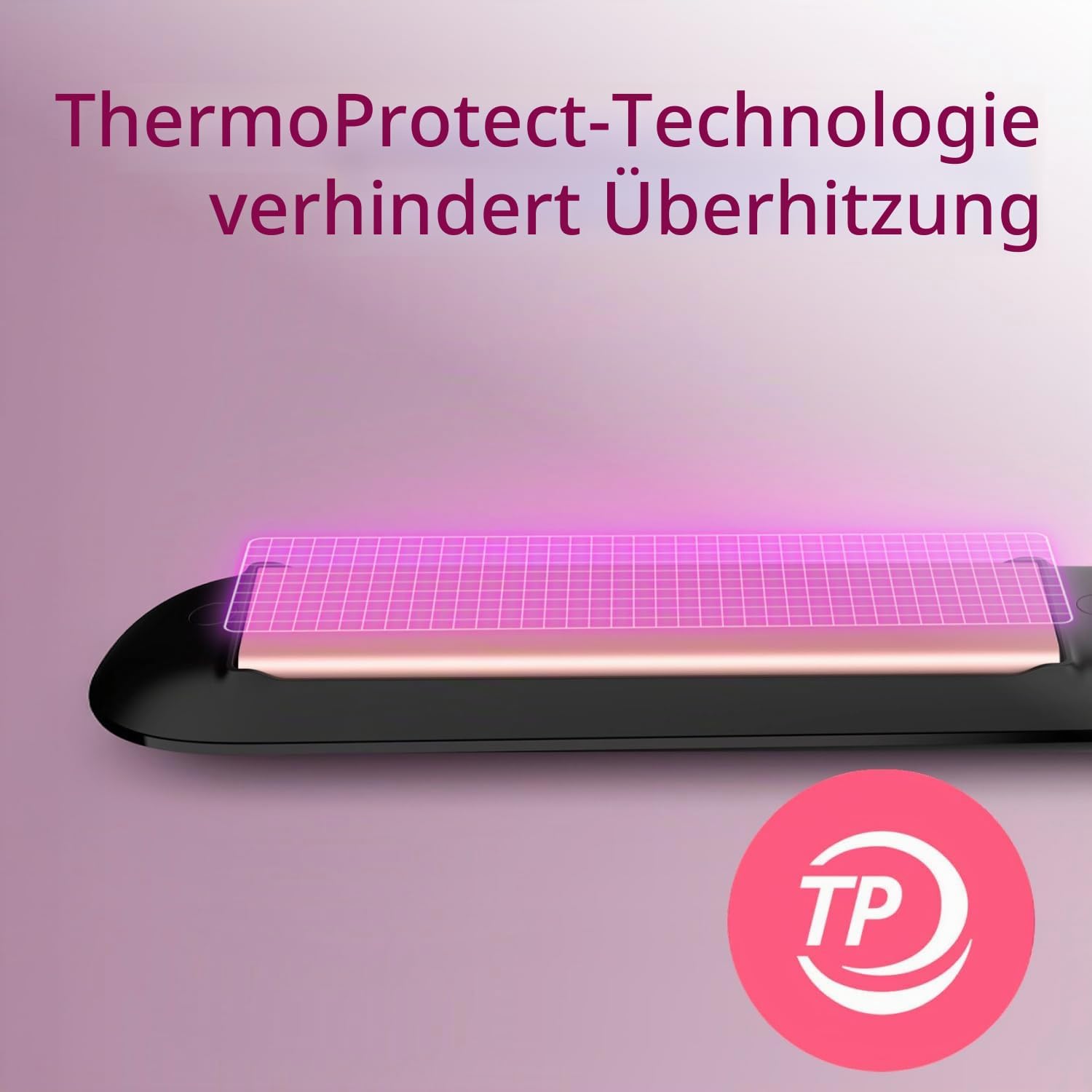 Thumbnail 3 de Philips ThermoProtect BHS378 Haarglätter 230°C
