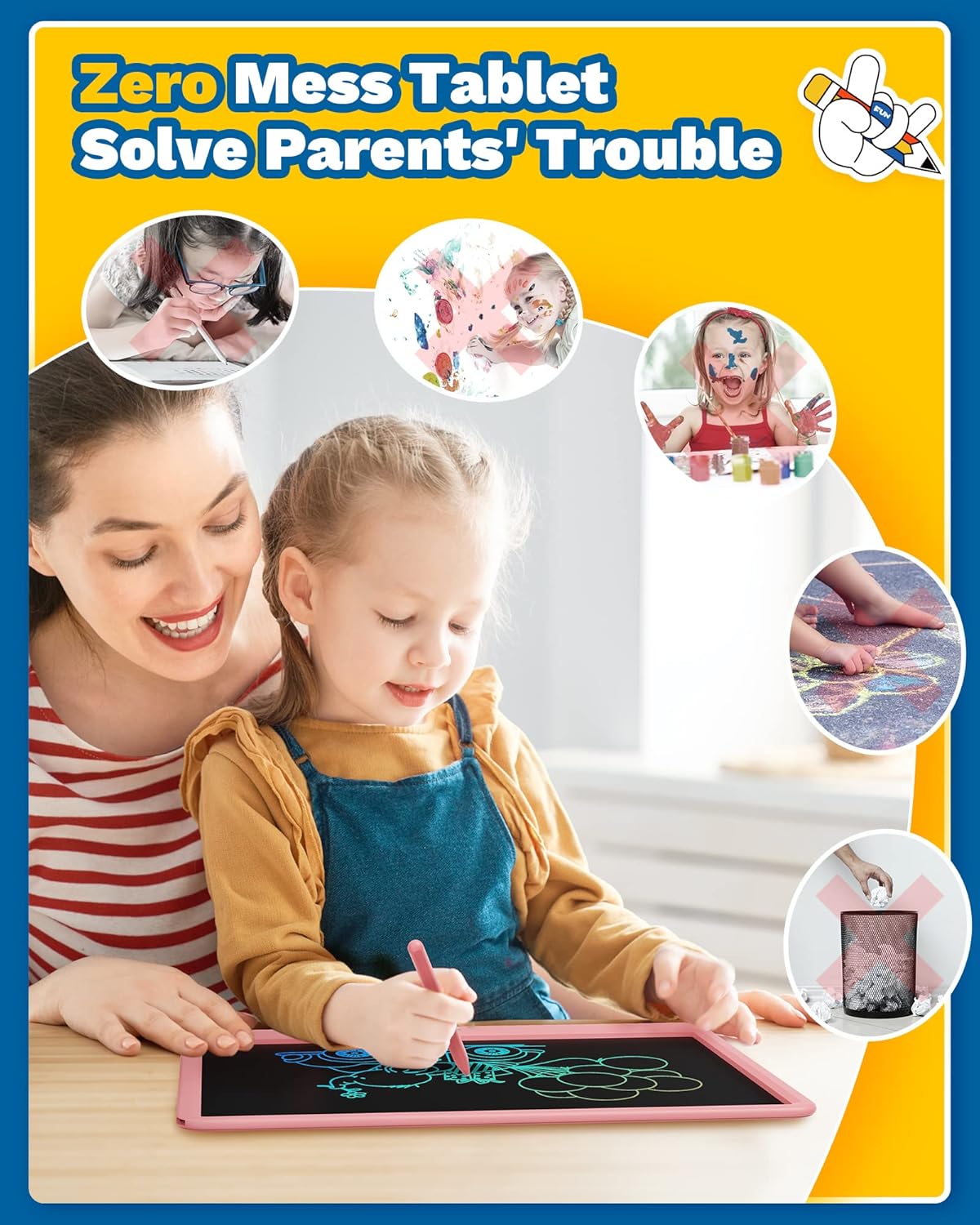 Thumbnail 6 de TEKFUN 15-inch LCD writing tablet for kids