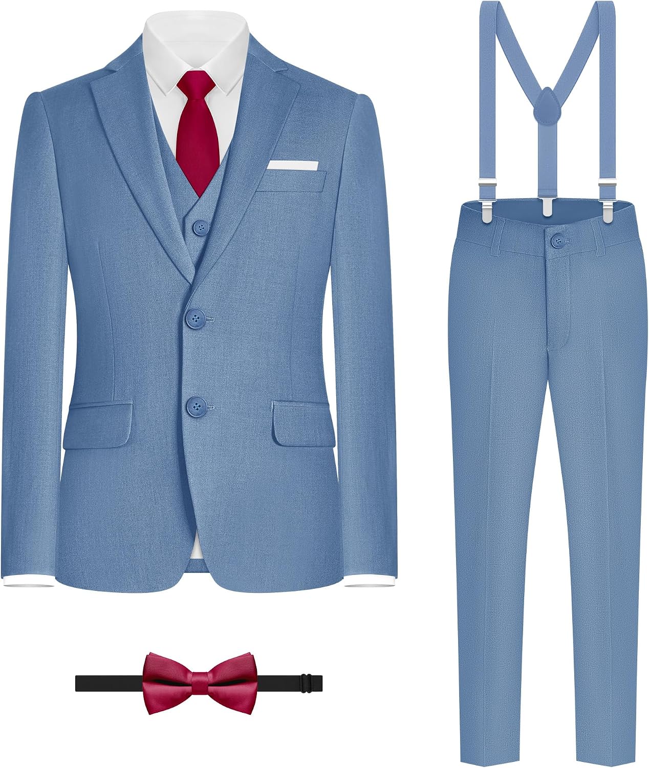 Thumbnail 6 de BOLADA Boys Formal Suit Set for events