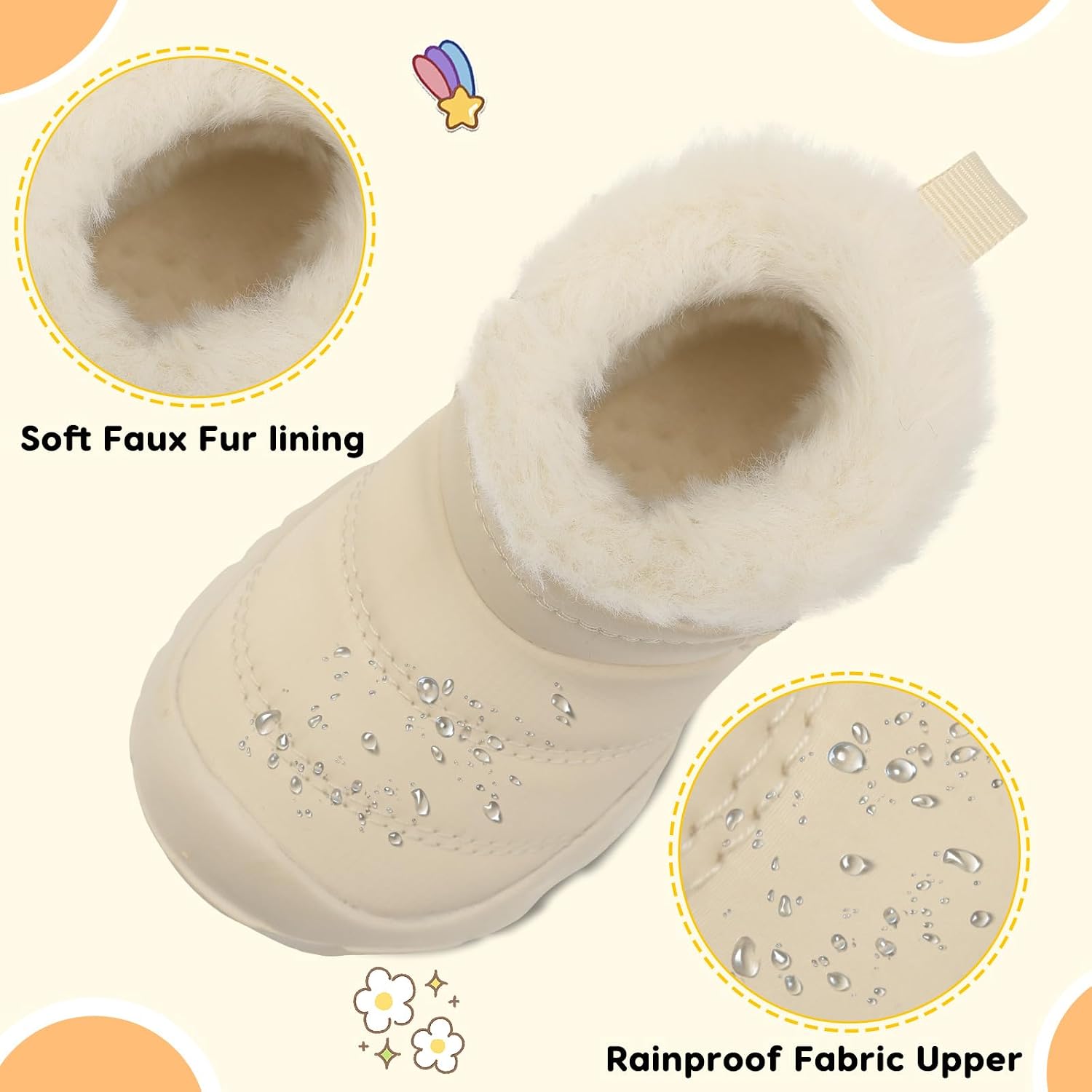Detalle 1 de Scurtain Toddler Winter Boots with Polyester Upper