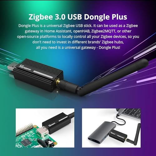 Thumbnail 1 de SONOFF Zigbee Dongle Plus V2 USB para Home Assistant