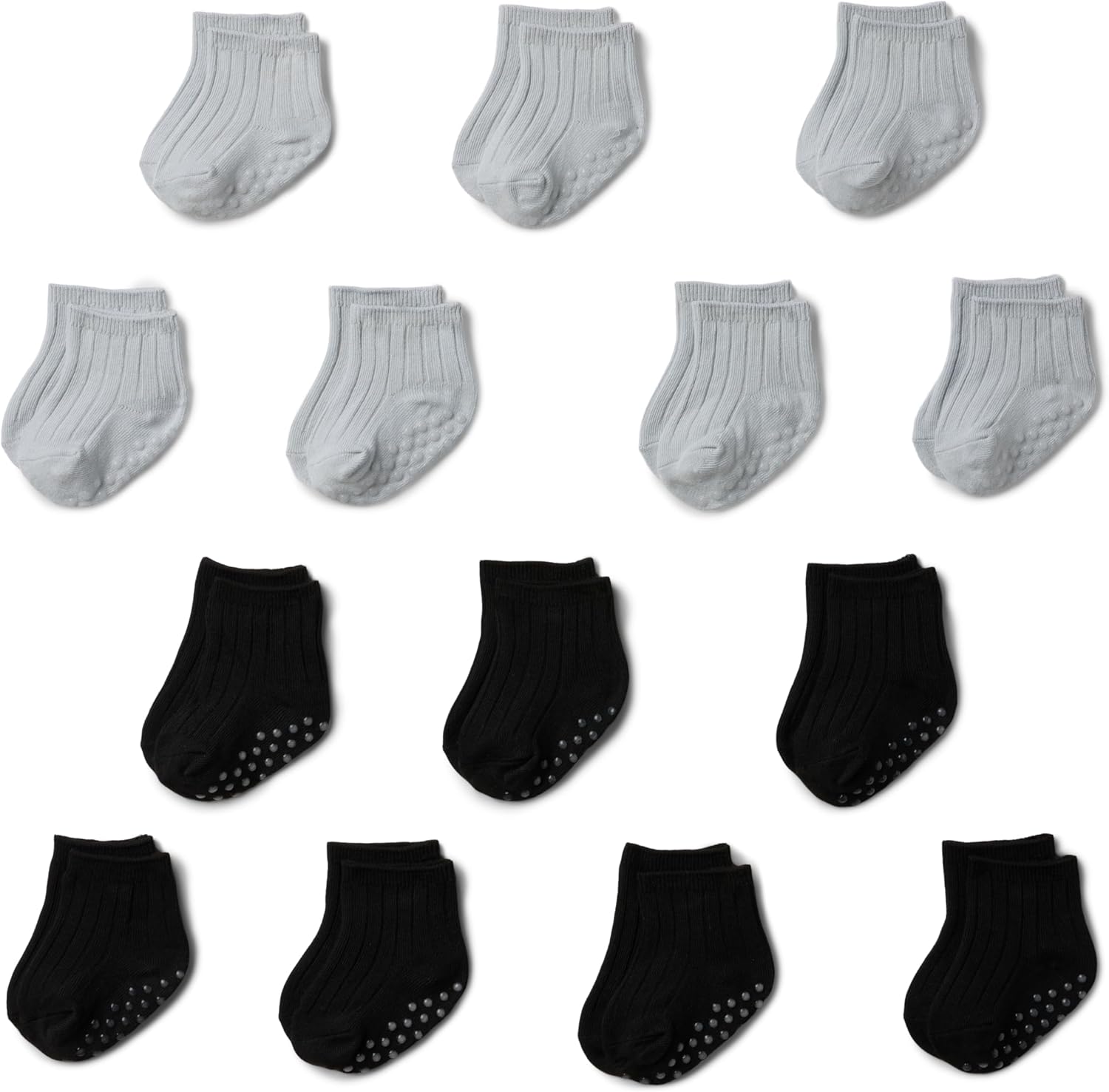 Thumbnail 6 de Amazon Essentials bébé : socquettes côtelées antidérapantes