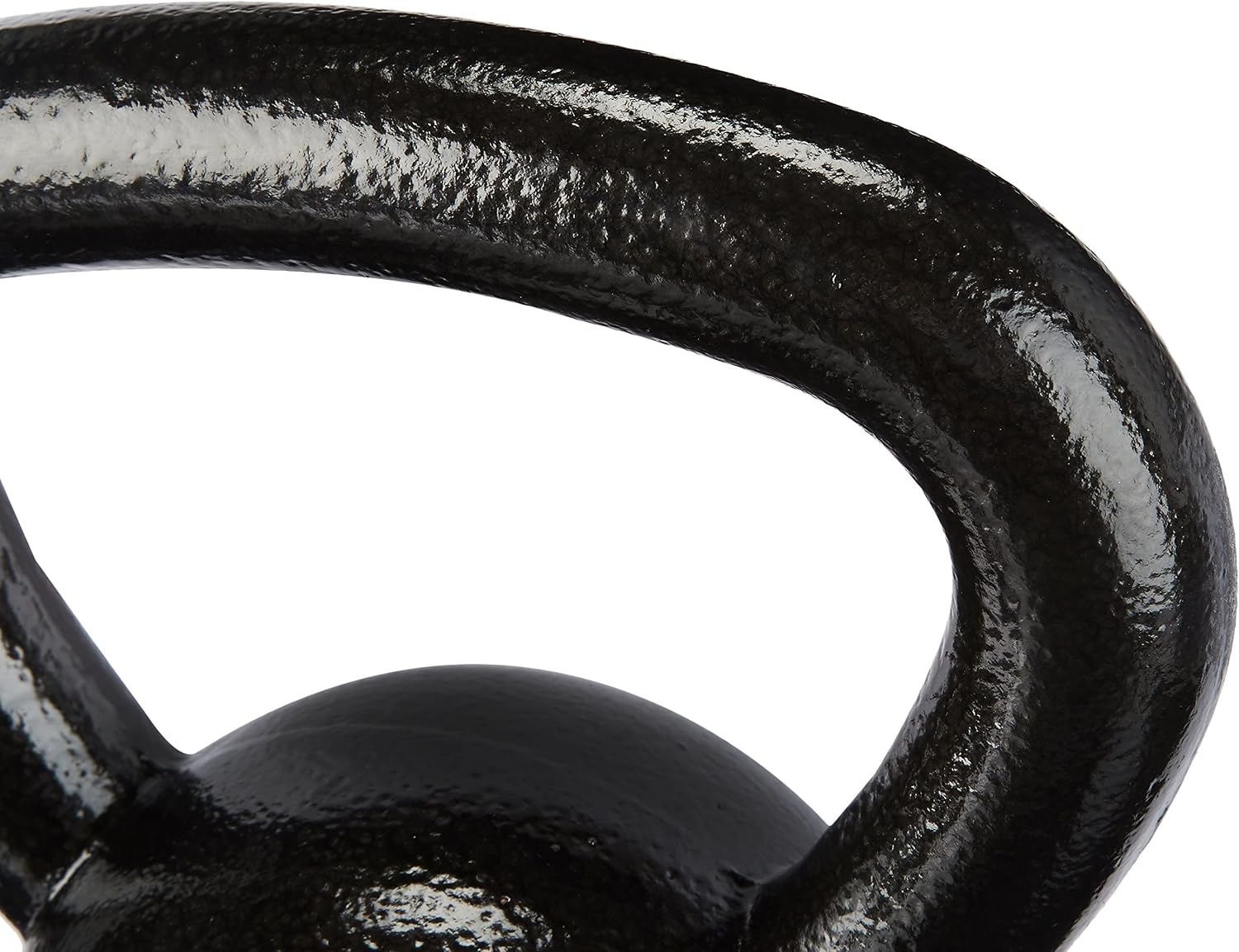 Detalle 2 de Amazon Basics kettlebell żeliwny z szerokim, teksturowanym uchwytem