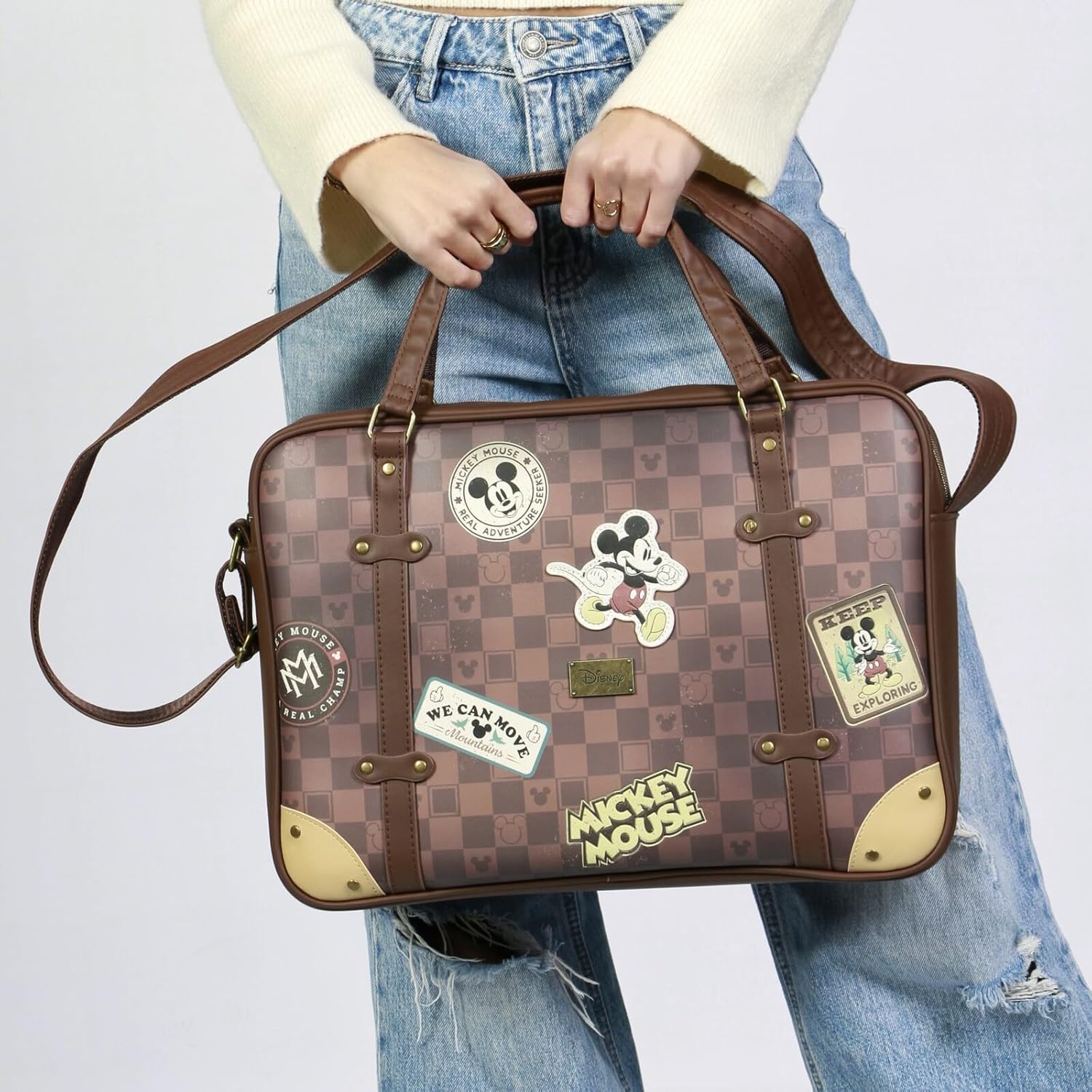 Thumbnail 3 de Disney Mickey Mouse Journey — Sacoche pour ordinateur portable brun, 42 x 30 cm