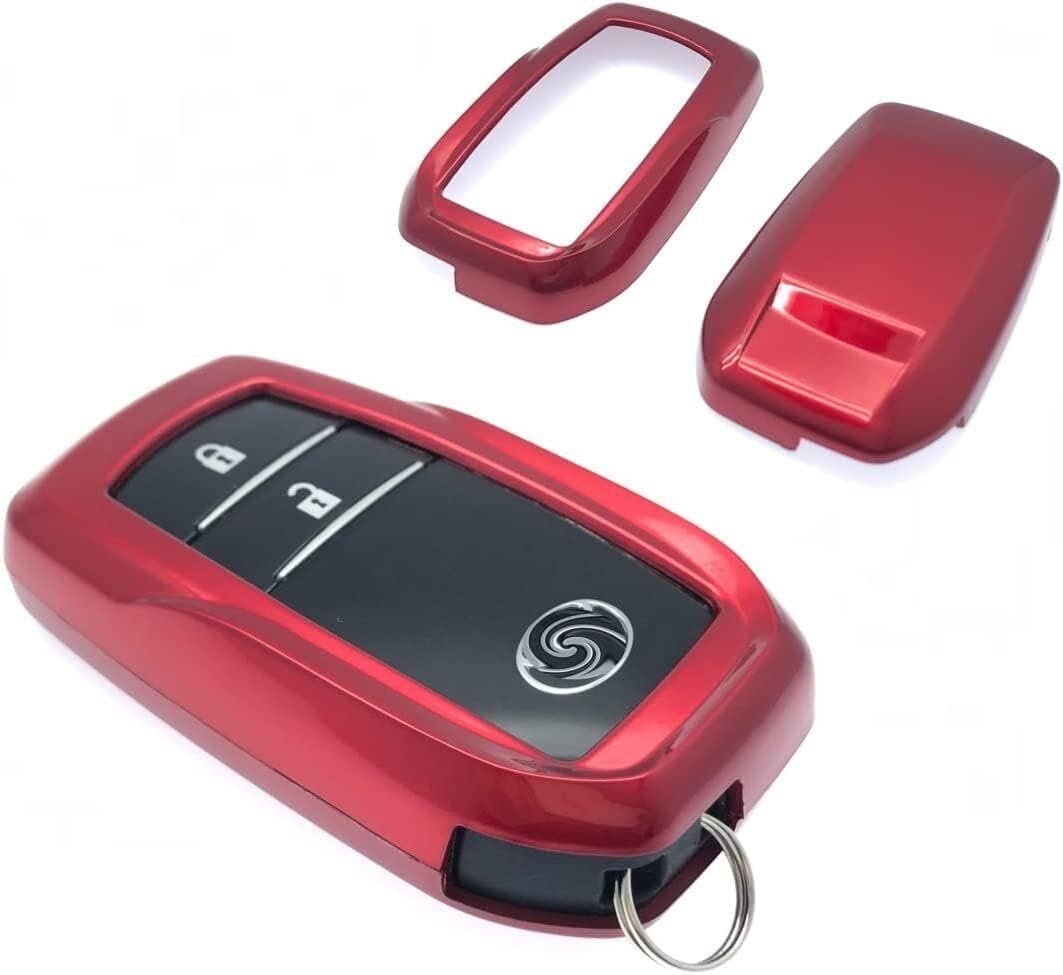 Nordecco Gloss Key Case for Mazda 2 Hybrid 2024 Keyless Remote Smart (Red)