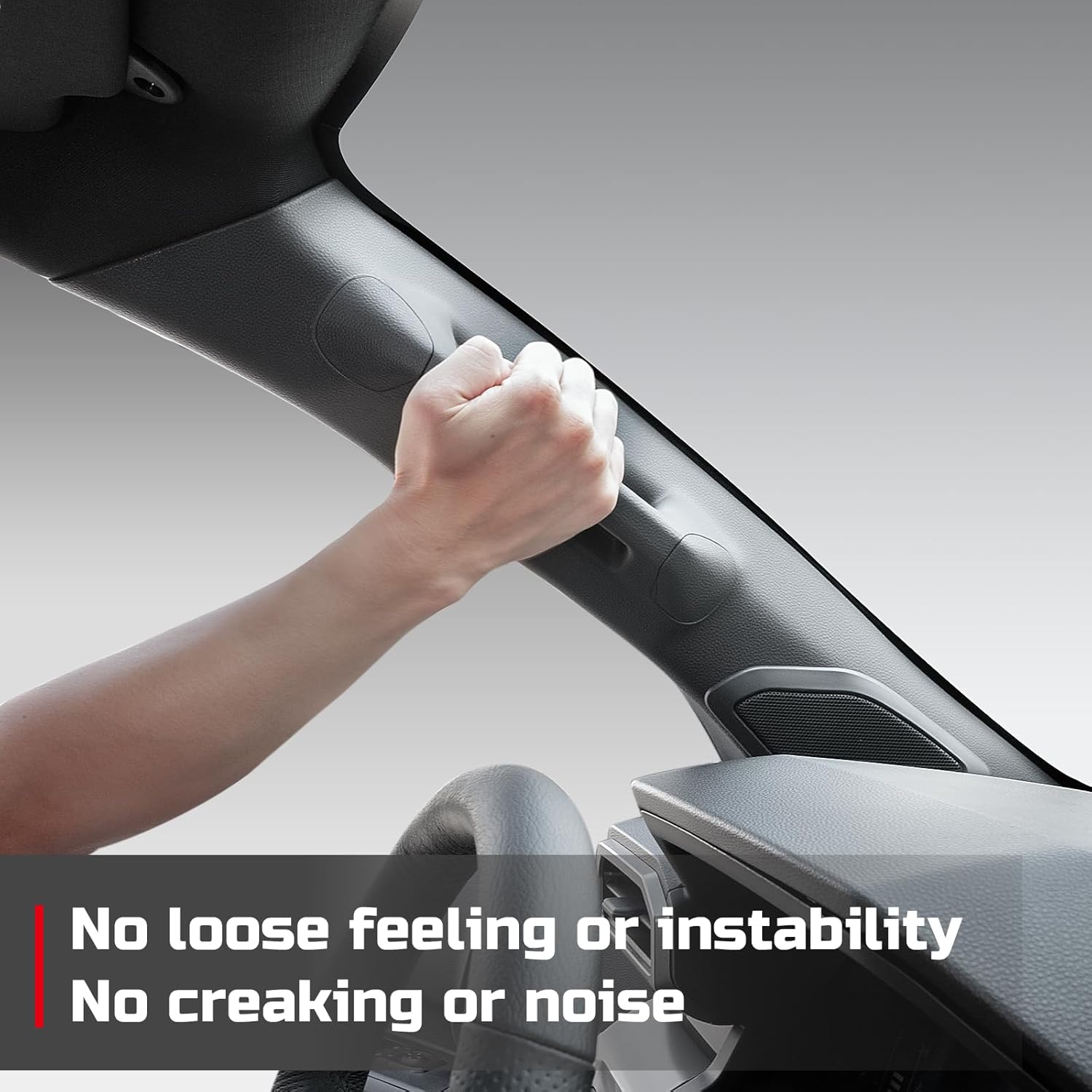 Thumbnail 4 de bgucar Driver Side A-Pillar Grab Handle for 2024–2026 Toyota Tacoma (Gen 4) | OEM-Style Match