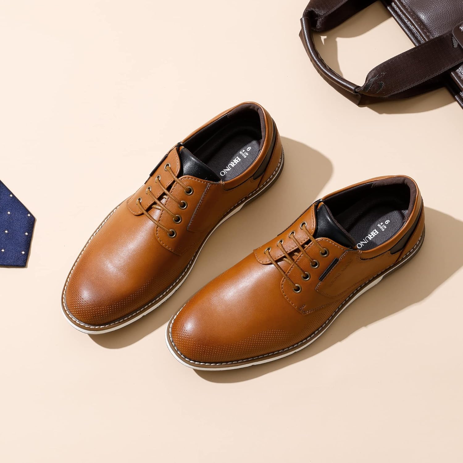 Detalle de Bruno Marc Men's Oxfords 👞