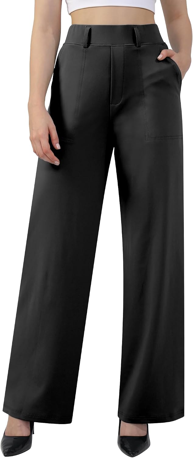 Detalle 2 de JOYCATCH Women's Work Pants, Polyester-Spandex