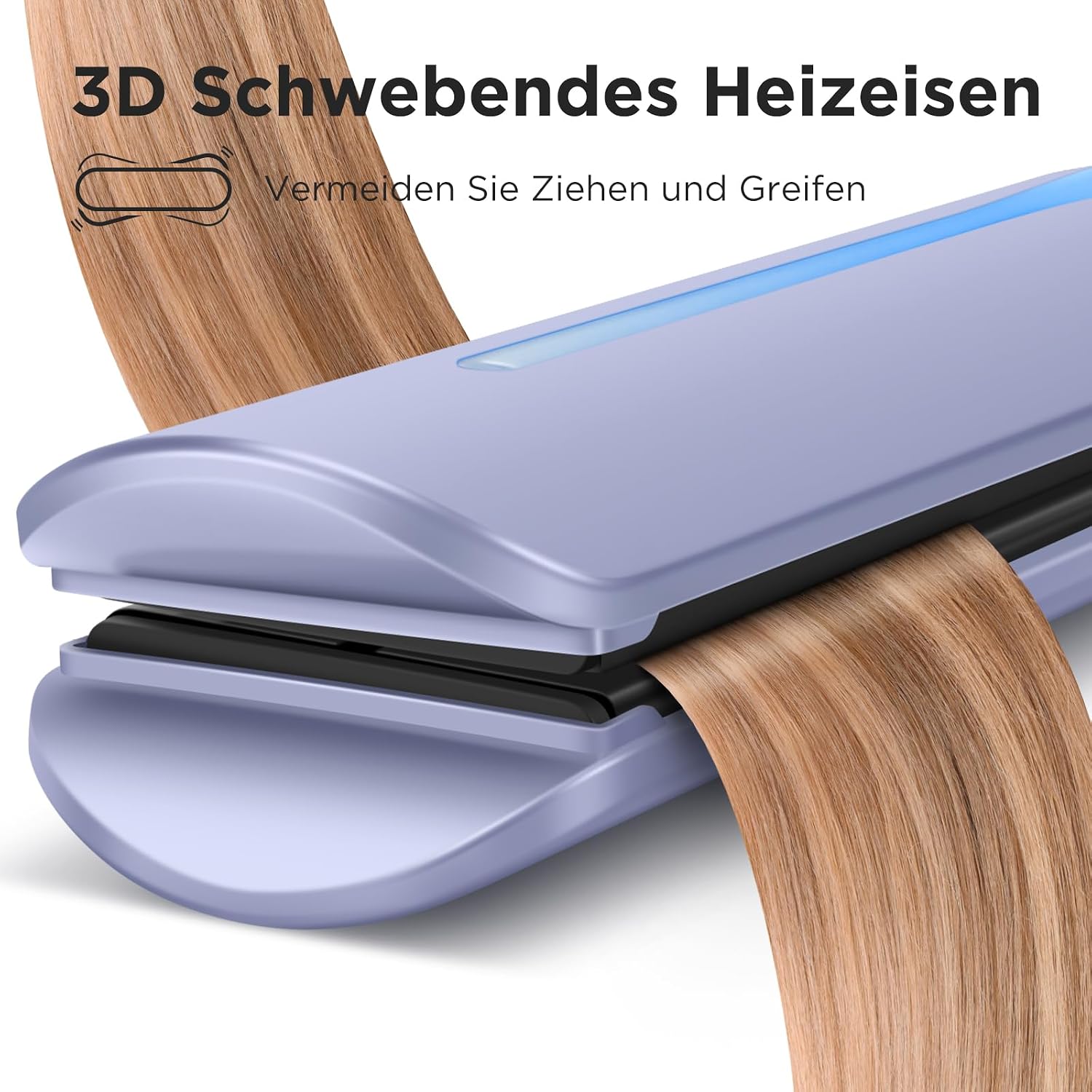 Detalle de PARWIN PRO BEAUTY Infrarot-Ionen Haarglätter – 45 mm Breite, 14 Stufen, schützende Infrared- und Ionen-Technologie