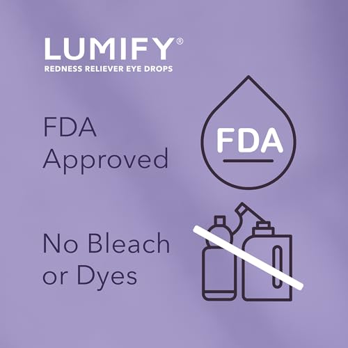 Detalle de LUMIFY Eye Drops for Red Eyes – Brimonidine Redness Reliever (0.25 Fl Oz / 7.5 mL)