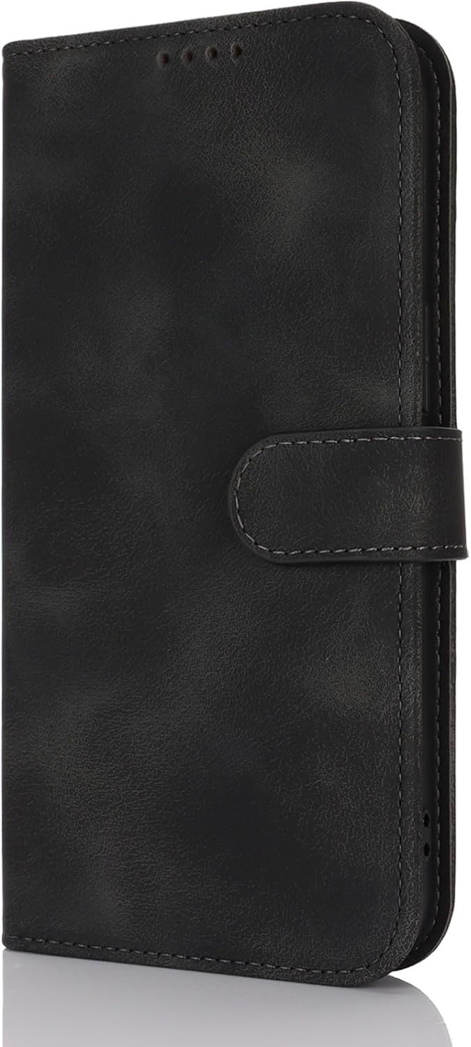Detalle de Zouzt Case for iPhone 14 Pro Max (6.7") with MagSafe Wallet and Kickstand – Vintage Black