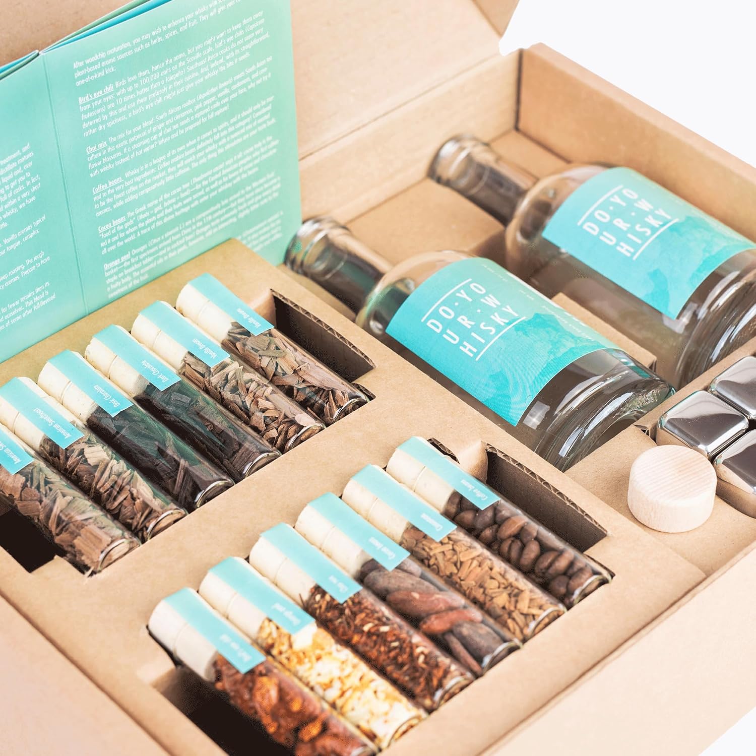 DIY Whisky Geschenkset mit 12 Botanicals