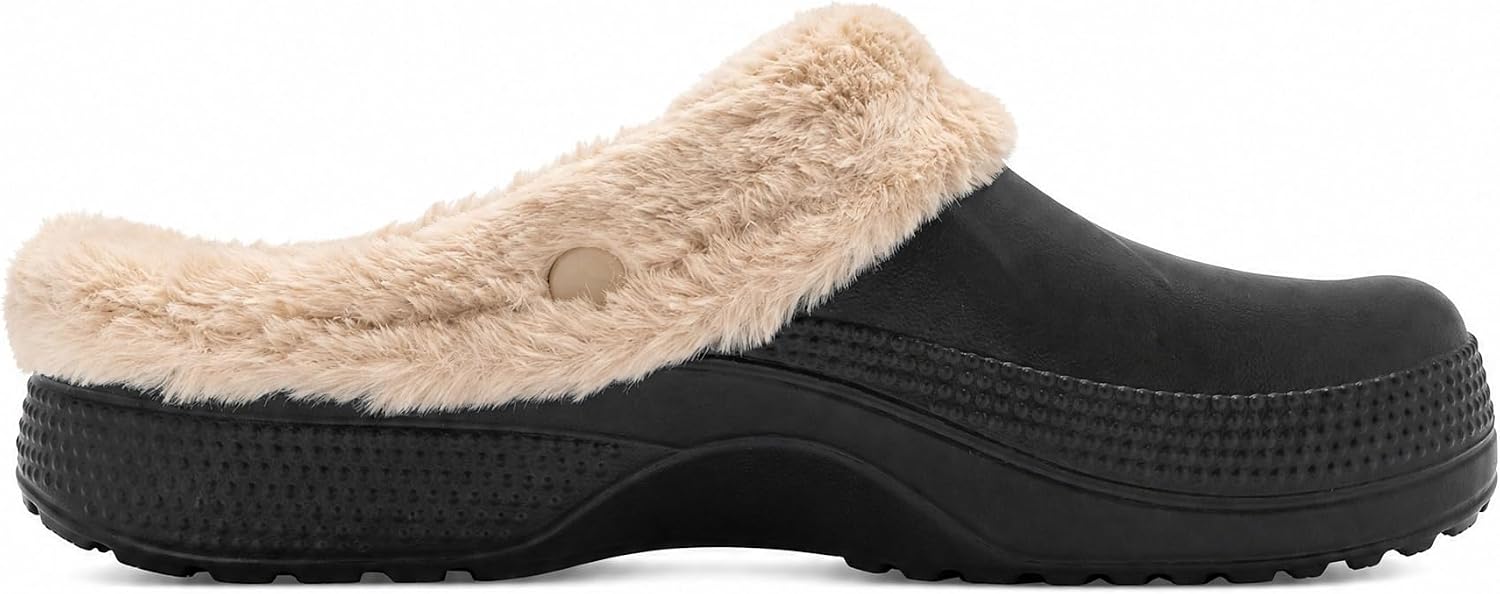 Detalle de JOMIX winterklompen voor heren met EVA-rubber, pluche voering en antislipzool