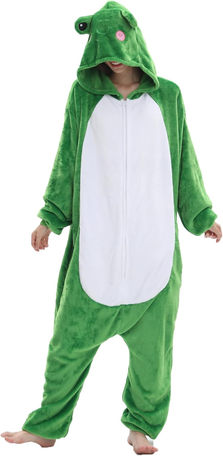 Detalle de SimZoo Animal Onesie Pajamas, Flannel