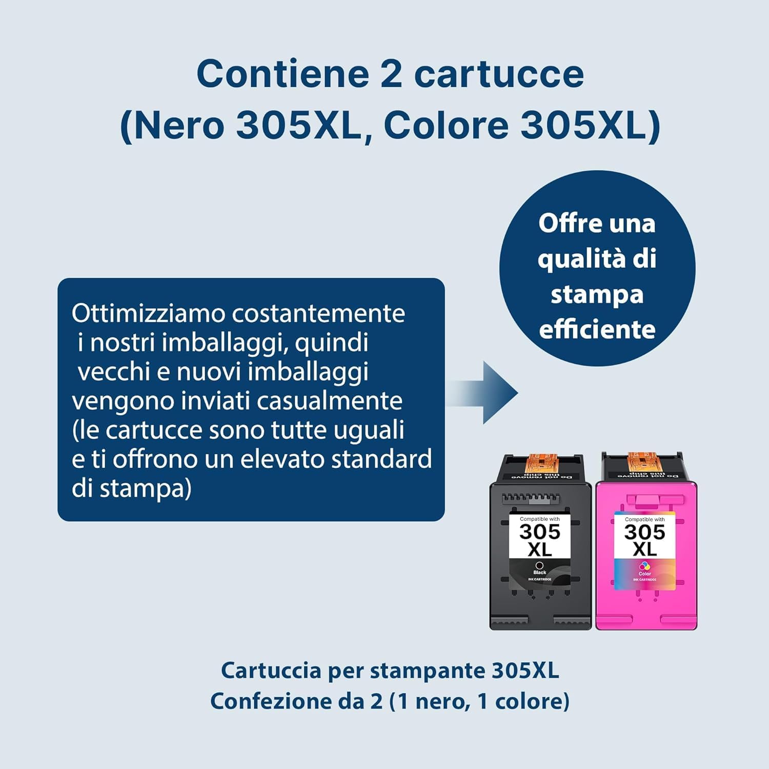Thumbnail 5 de HP 305 XL cartucce nero e colore 2-pack 🖨️
