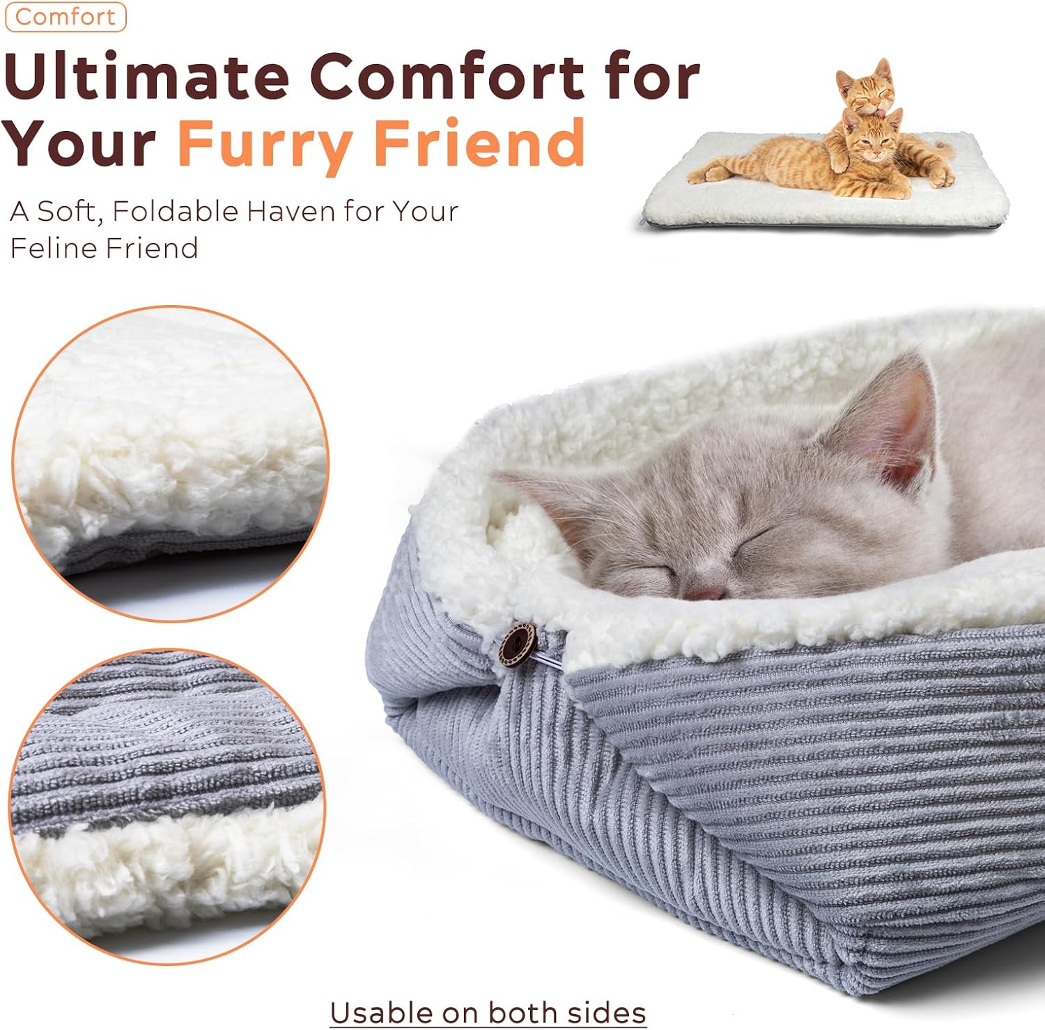 Thumbnail 6 de MAIYADUO Self Warming Cat Bed 42x38 cm