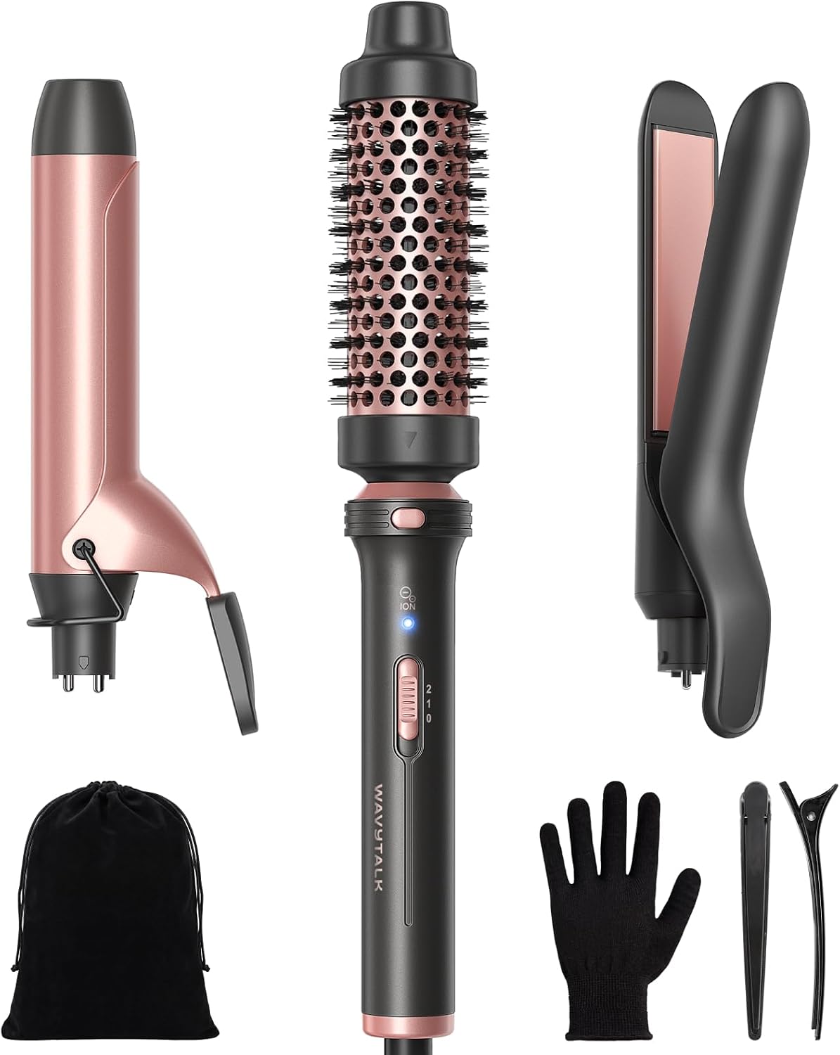 Detalle de Wavytalk 3 in 1 Curling Wand Set 1.25"