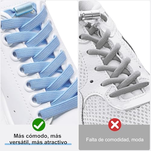 Thumbnail 3 de Puzeam cordones elásticos sin nudo 120 cm
