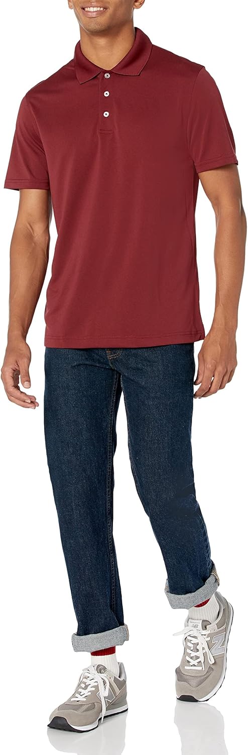 Thumbnail 4 de Amazon Essentials Herren Golf-Poloshirt mit Schnell trocknendem Piqué und schmaler Passform (Auslauffarben)