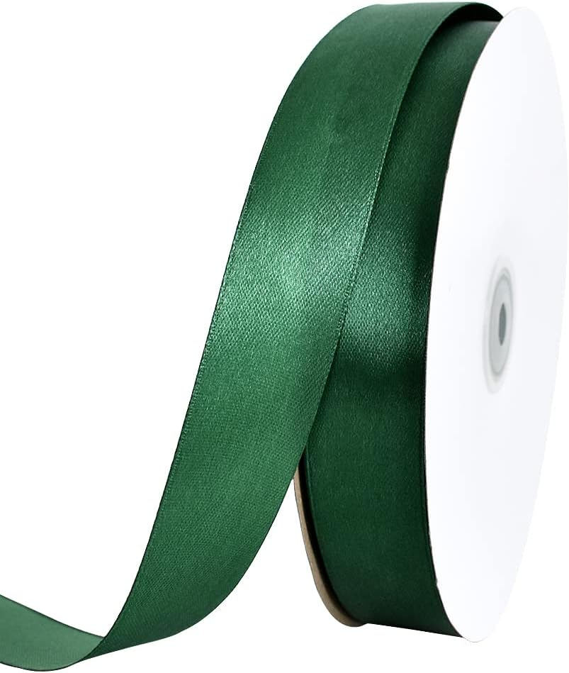 Thumbnail 6 de TONIFUL 3/8 inch Turquoise Aqua Blue satin ribbon roll (single face), 100yds