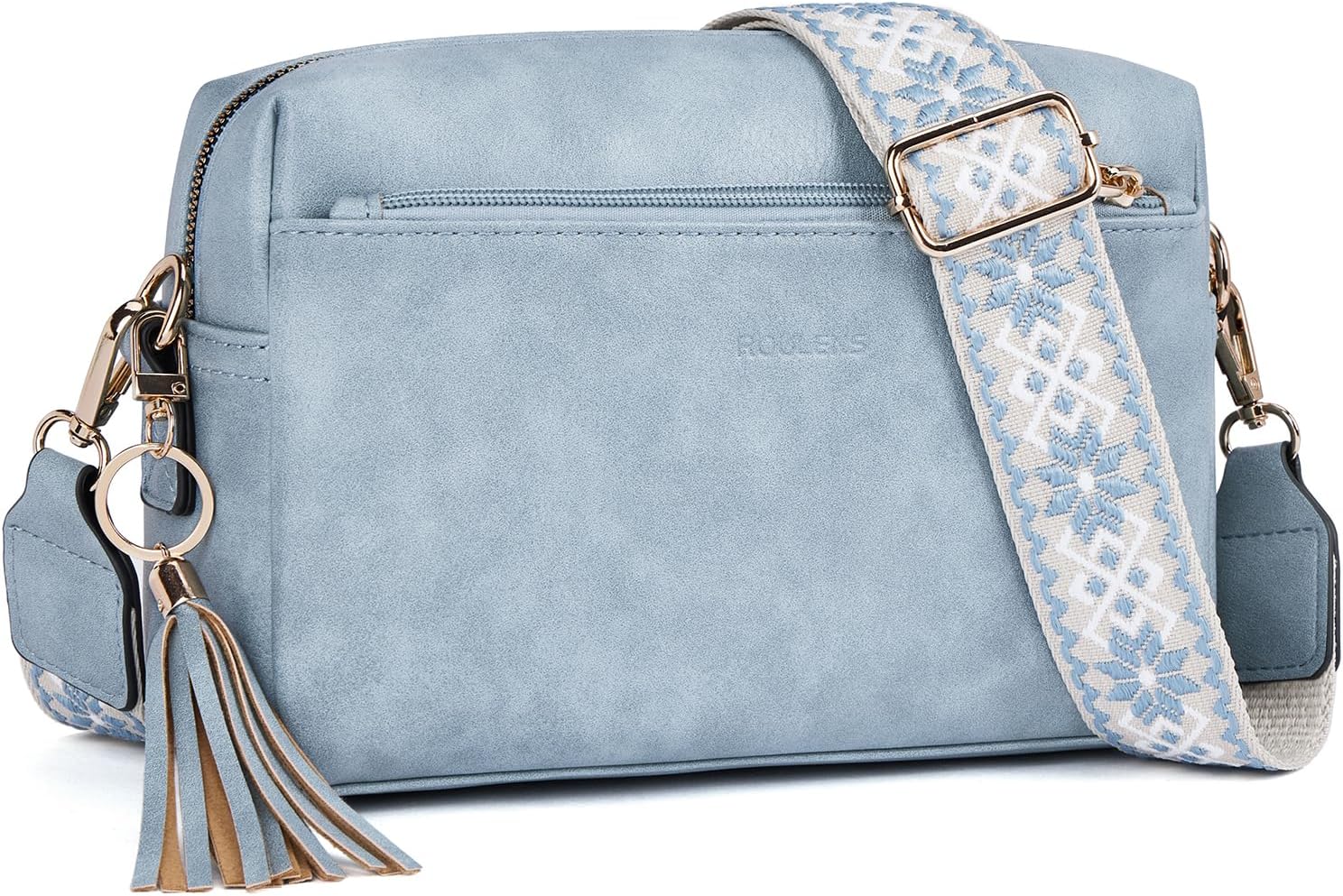Thumbnail 6 de Roulens Piccola Borsa a Tracolla Donna con 3 Scomparti Capienti: stile e funzionalità in una pochetta versatile