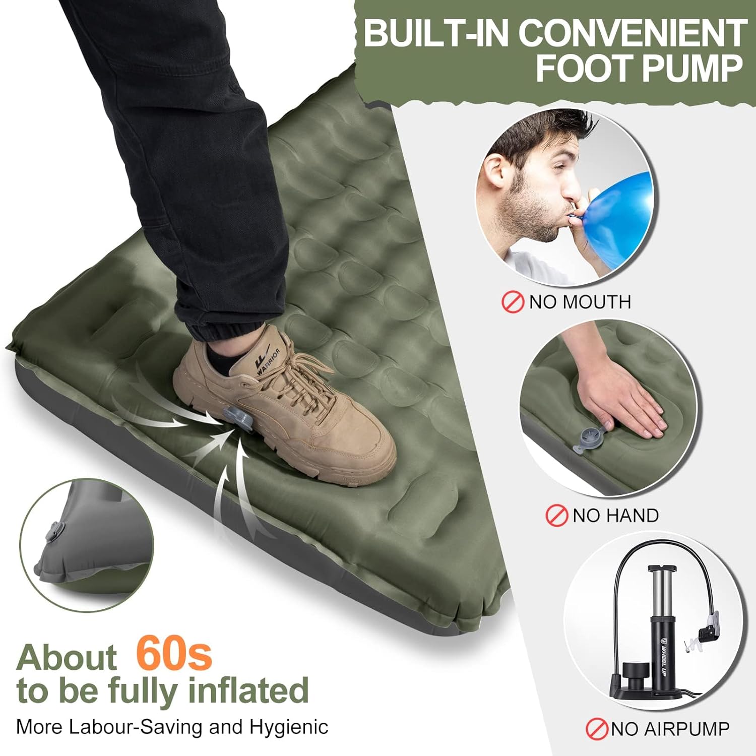 Thumbnail 3 de WARMTUYO Isomatte 12 cm 🛏️