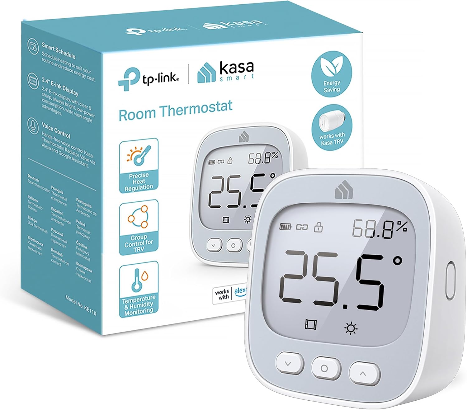 Detalle de TP-Link KE110 smart thermostat for radiators