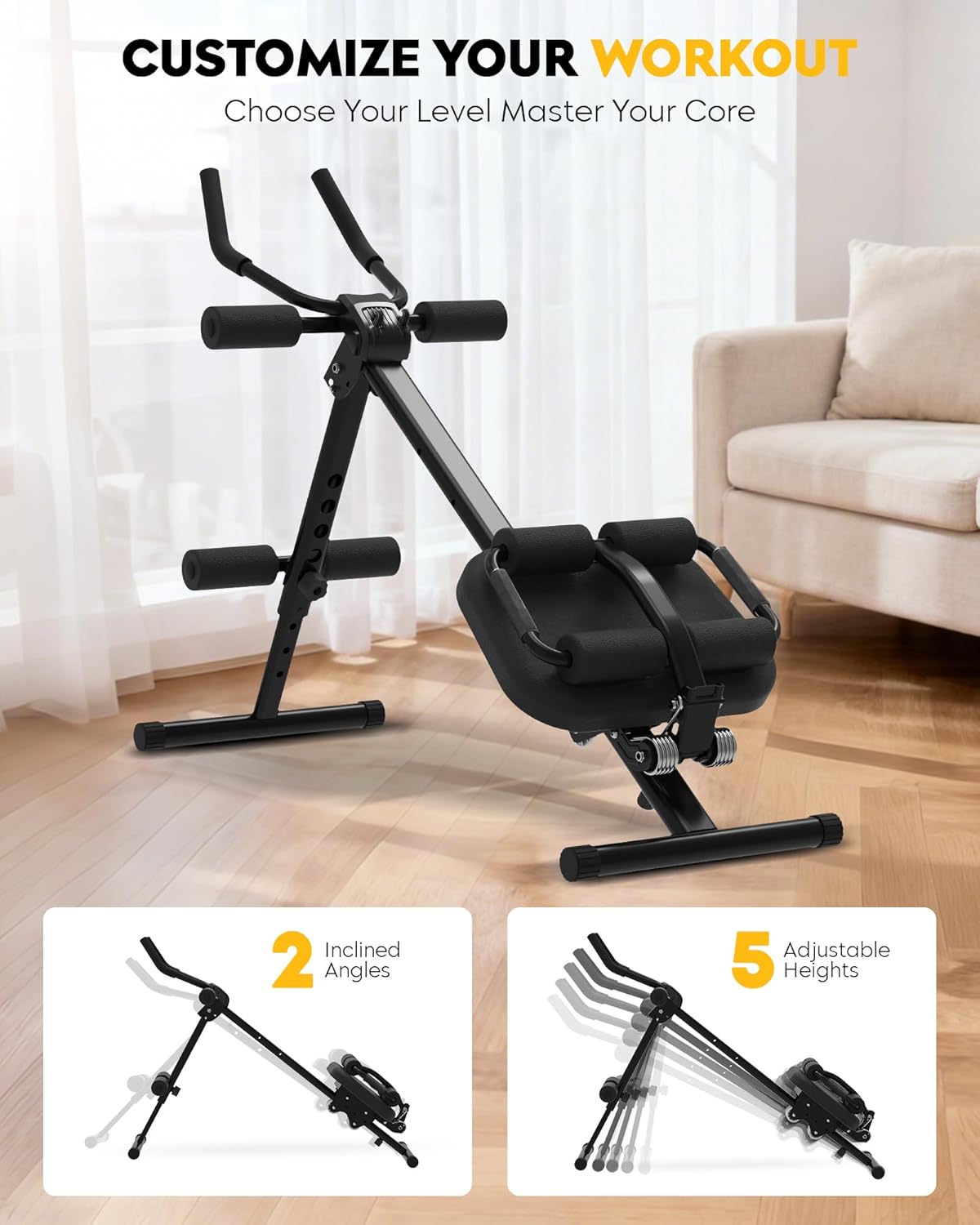 Thumbnail 2 de GuuG Bauchtrainer für Bauchtraining bis 100 kg
