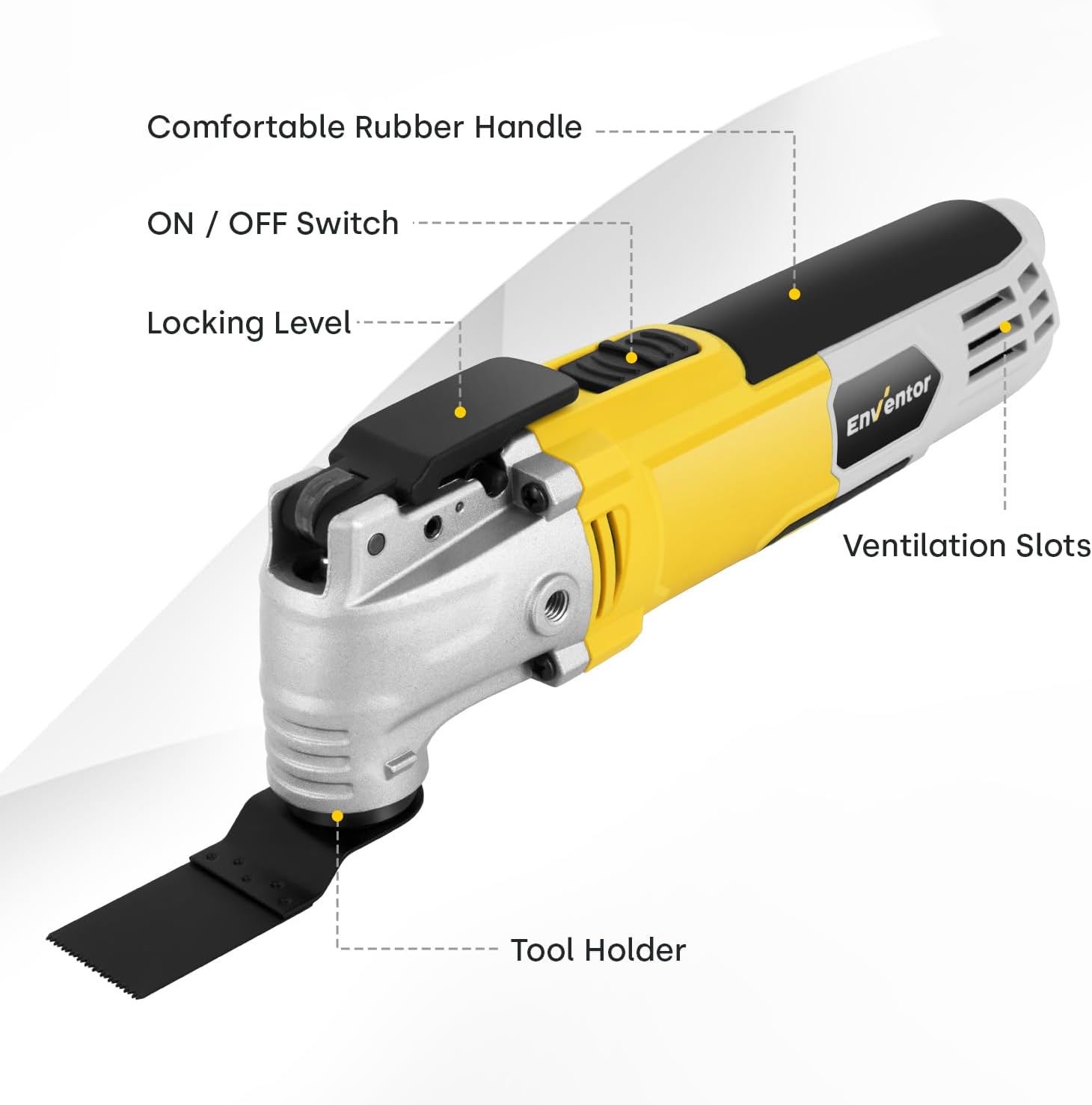 Detalle 2 de Enventor Oscillating Multi Tool 300W