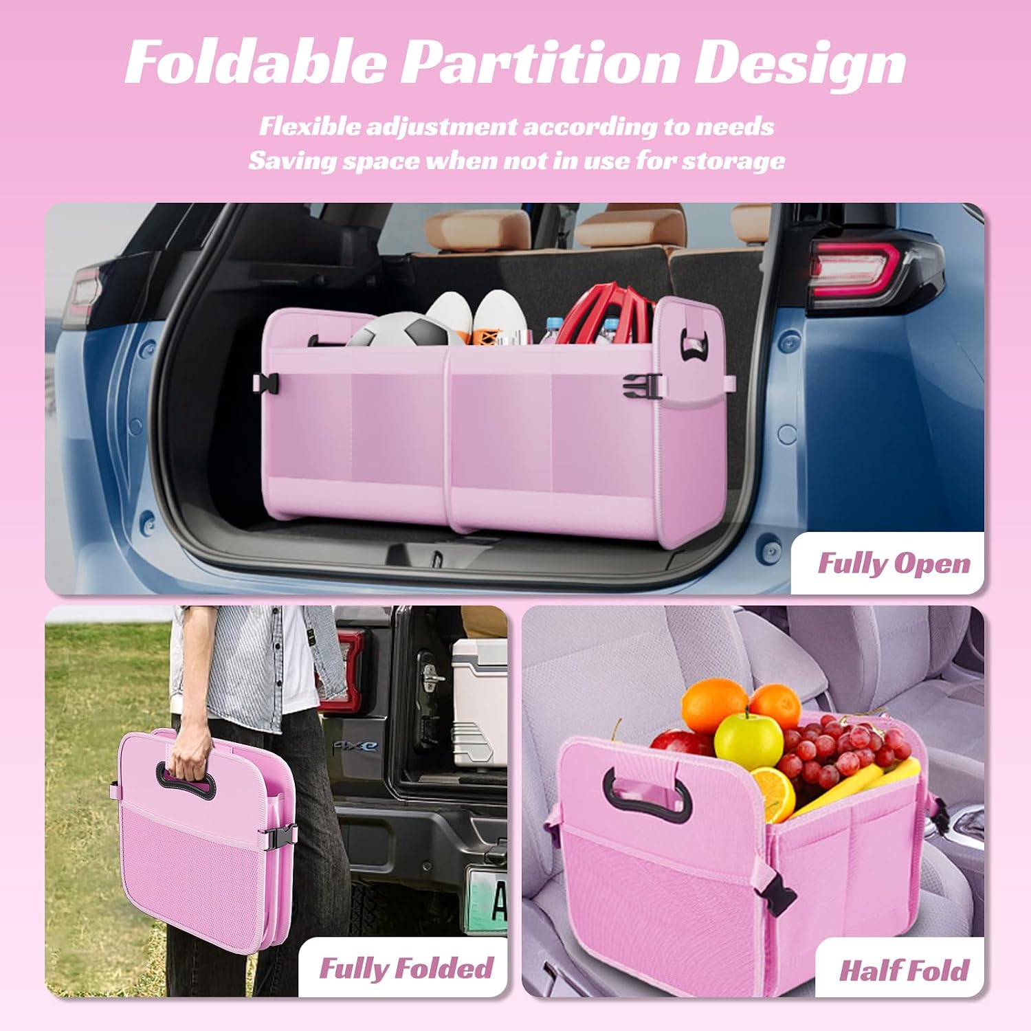 Detalle 2 de Sposuit Trunk Organizer 70L for Car