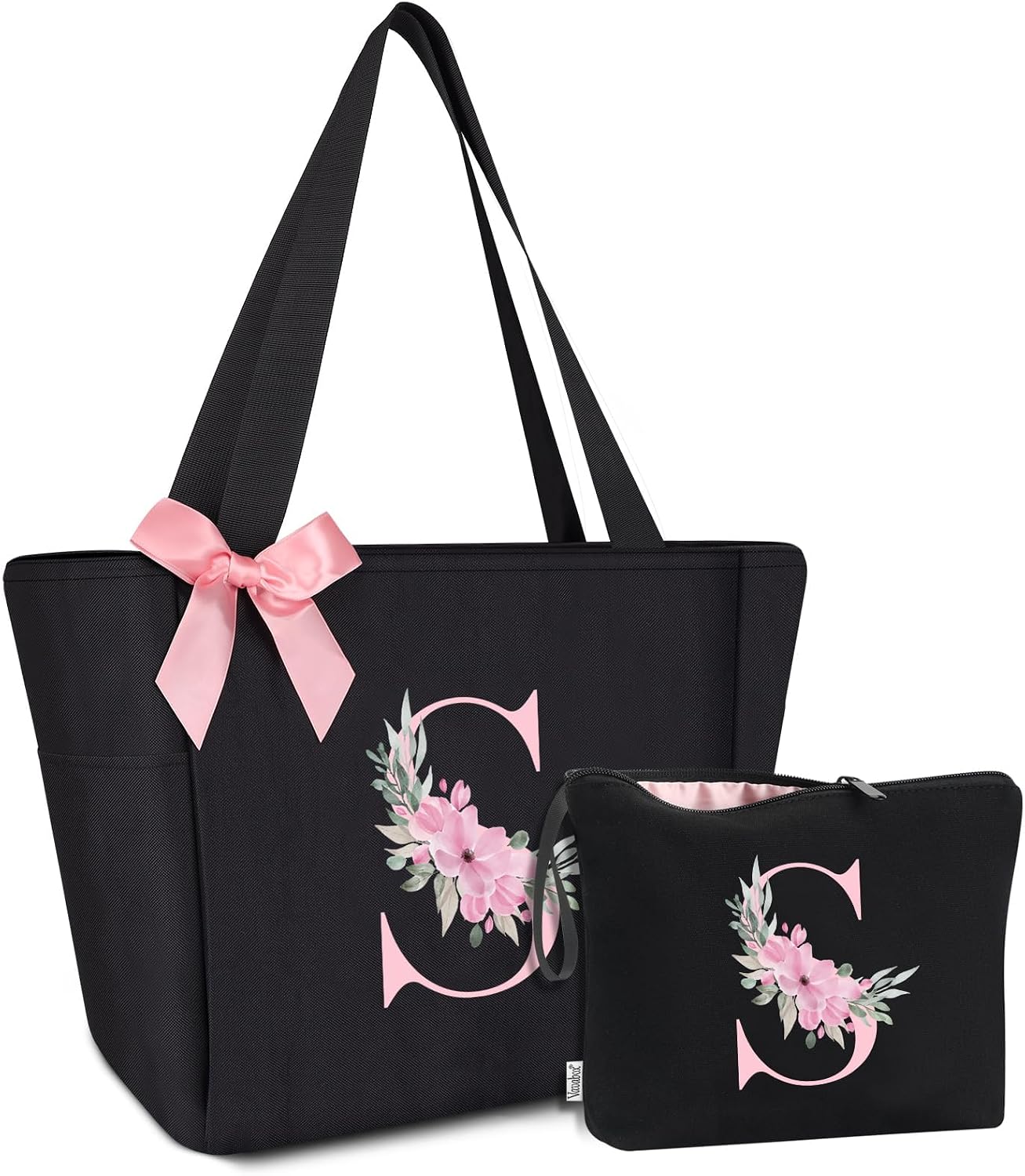 Detalle de Vavabox A-Z Initial Personalized Tote Bag 46cm