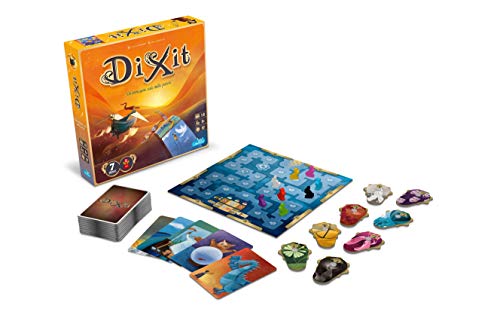Detalle 2 de Dixit – Gioco da Tavolo di Immaginazione e Fantasia (Edizione Italiana, 3–8 Giocatori, 8+ Anni, Asmodee)