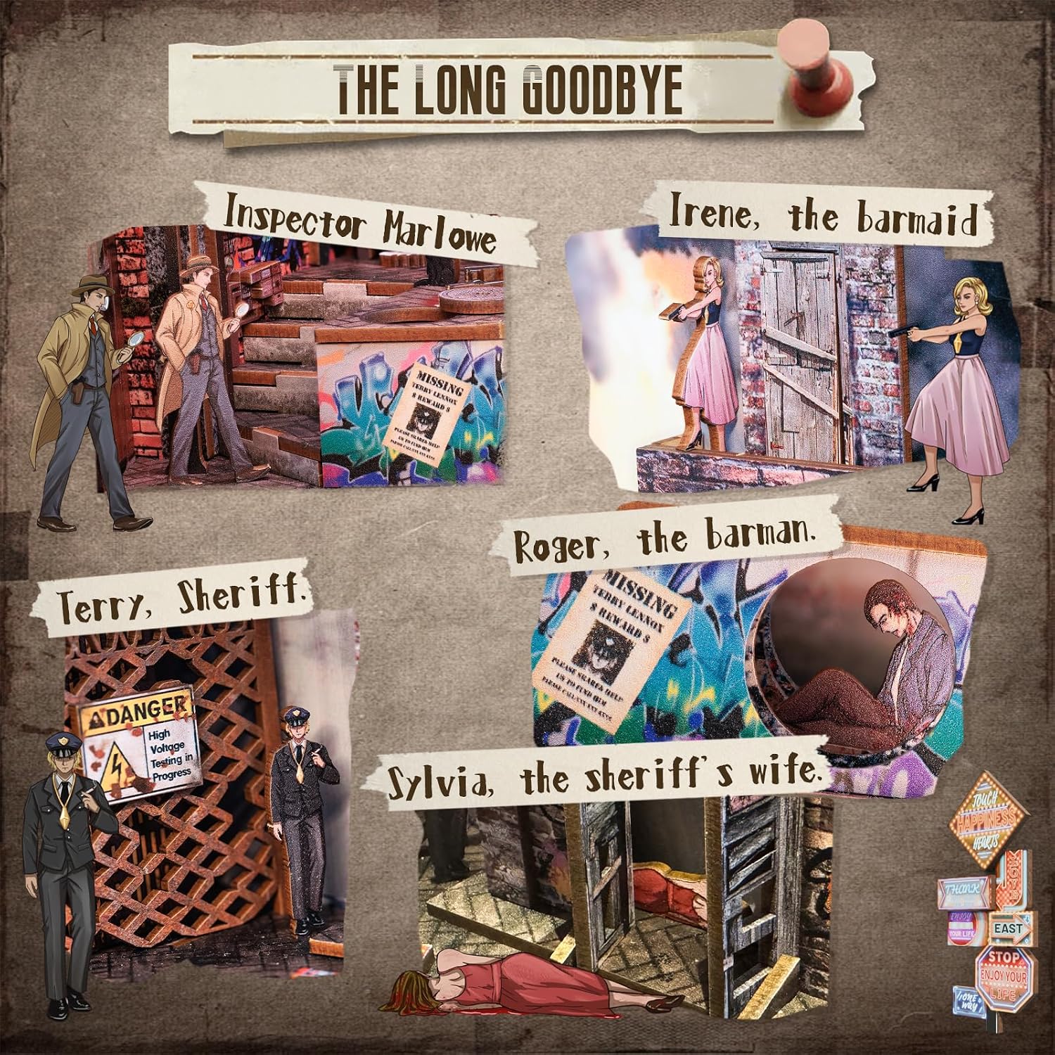 Thumbnail 6 de CUTEBEE The Long Goodbye, kit book nook LED