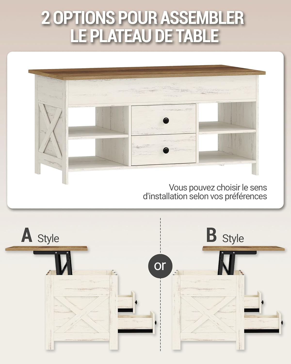 Thumbnail 4 de Hzuaneri CT22114B Table Basse