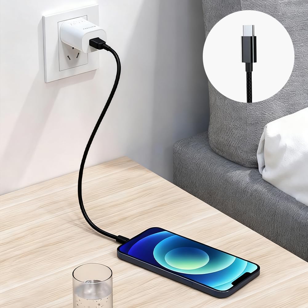 Detalle 2 de Zernavith USB C Charger Cable 1m 60W