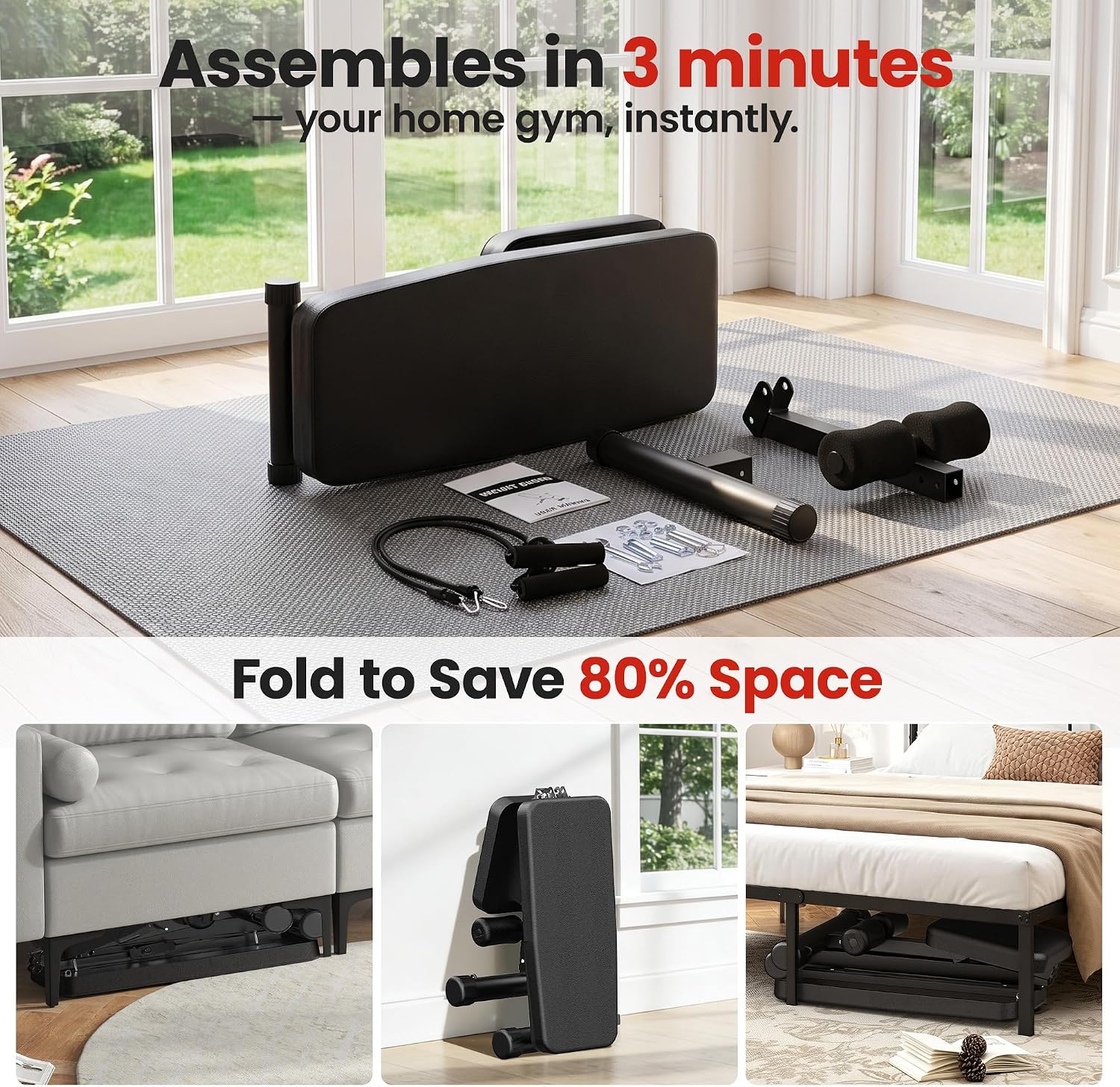 Thumbnail 6 de Steelite AZ6040VC-06 Adjustable Weight Bench, 720 lb Capacity, 8 Positions