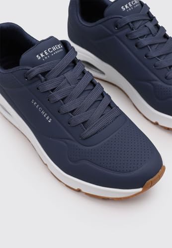 Thumbnail 1 de Skechers Uno Stand On Air para hombre en navy con cordones (Durabuck Trim) EU 41
