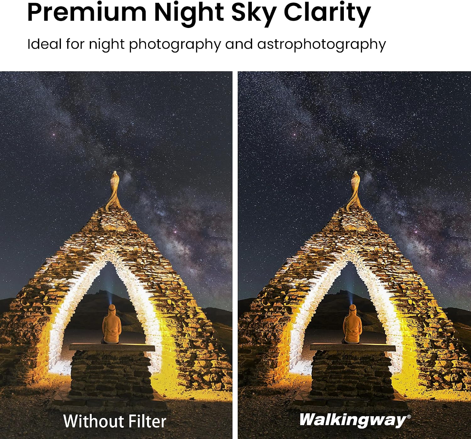 Detalle 2 de Walking Way 52mm Natural Night Filter for Astrophotography