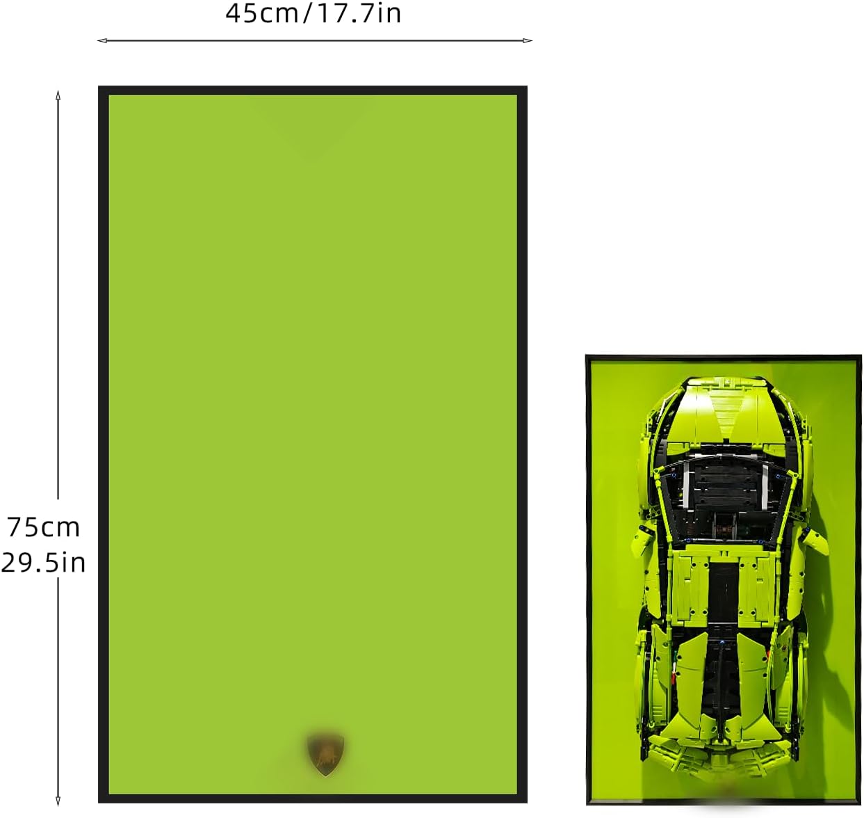 Thumbnail 1 de Cadre mural LEGO Lamborghini Sián FKP 37 75 x 45