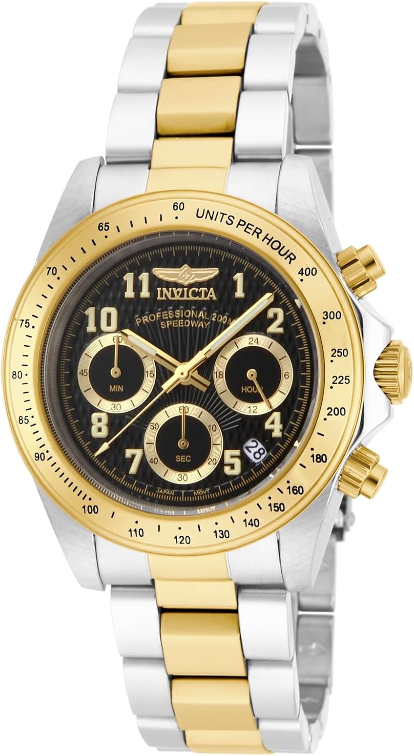 Detalle 2 de Invicta Speedway Montre Homme 39 mm – Mouvement Quartz en Acier Inoxydable