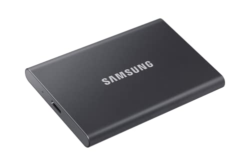 Detalle de Samsung SSD Externe T7 1 To gris titane (MU-PC1T0T/WW) – performance rapide et sécurité