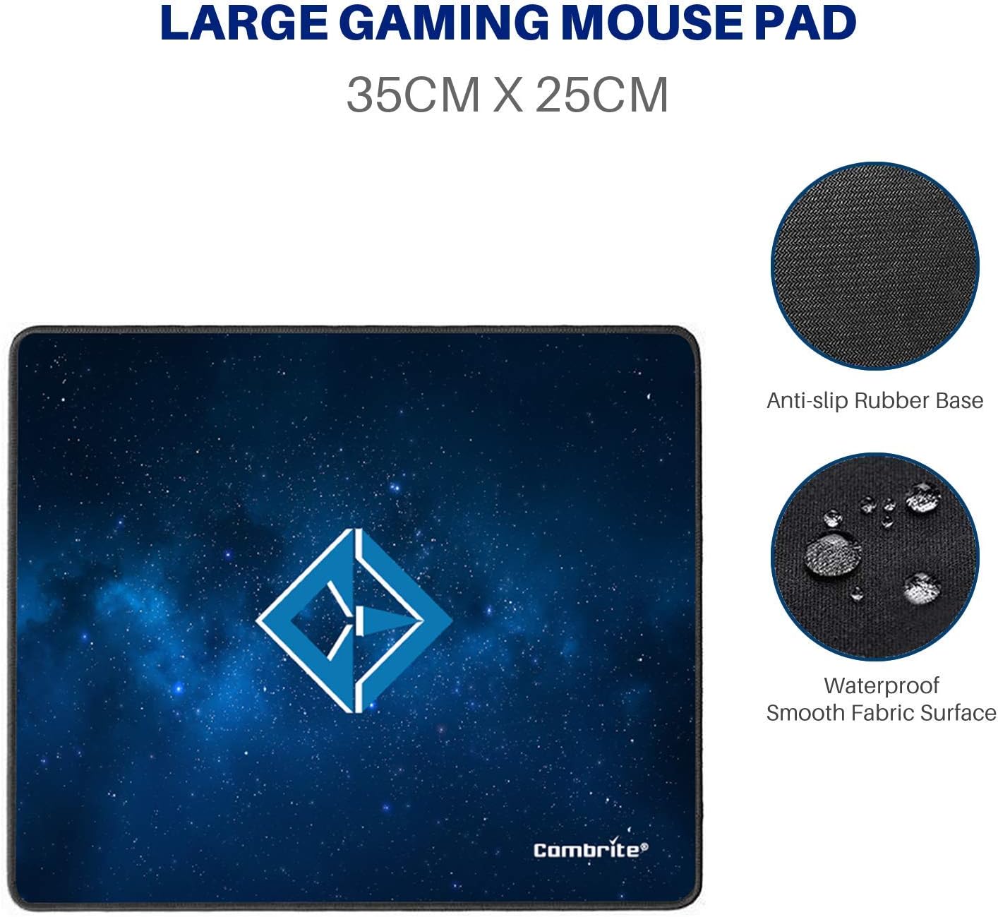 Thumbnail 4 de Combrite Raptor gaming keyboard and mouse set with large rainbow LED mouse mat (UK layout)